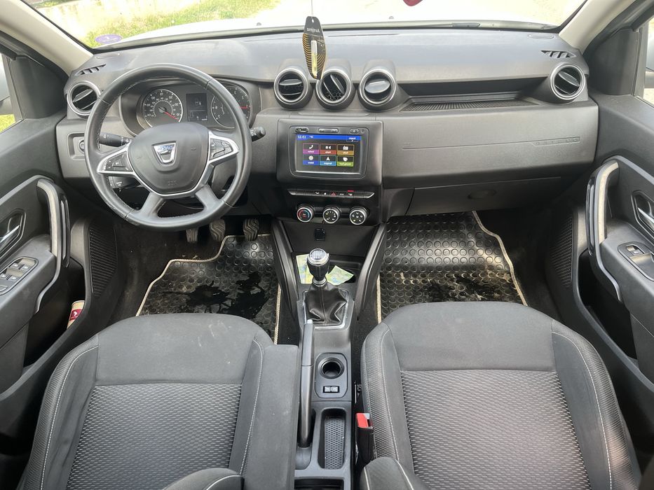 Scaun sofer interior fete de portiera volan din piele airbag pasager Dacia Duster 2018-2024 Faza 2