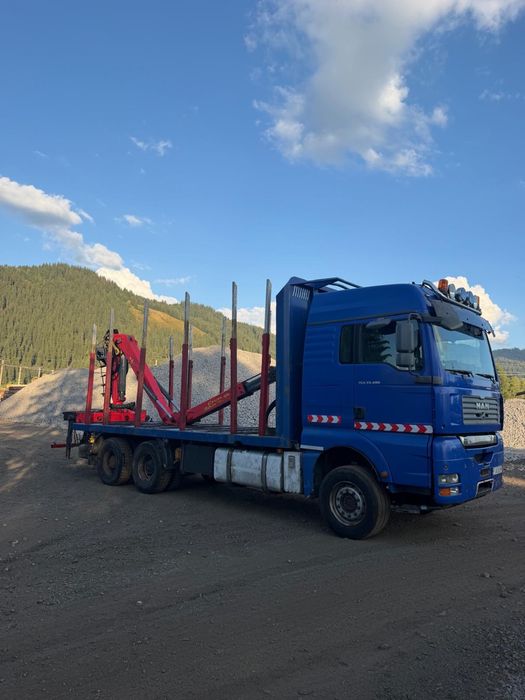MAN TGA Forestier cu macara  EPSILON Z