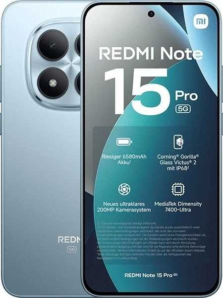 Xiaomi Redmi Note 15 Pro 5G 512GB 12RAM Black / Blue / Titanium