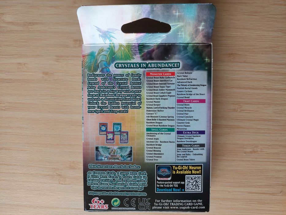 Yu-Gi-Oh Legend of the Crystal Beasts Structure Deck