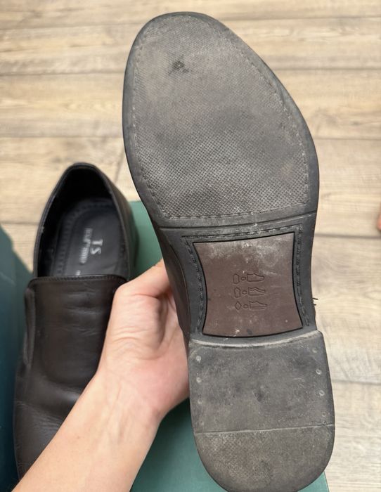 Туфли кожаные tesla shoes