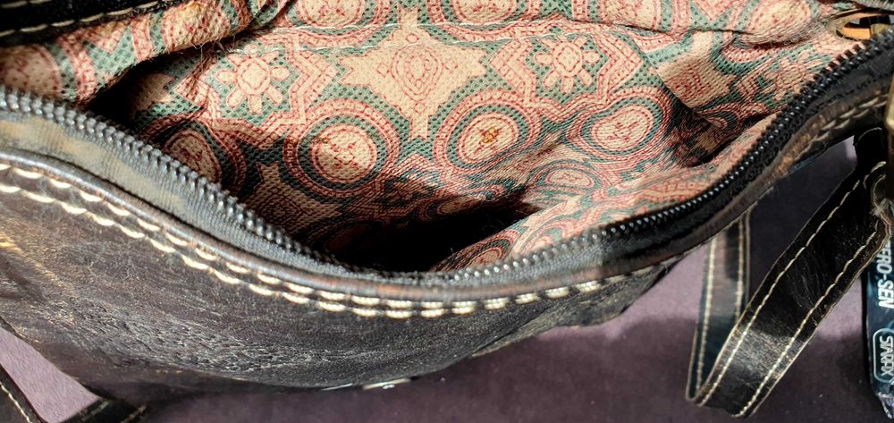 Чанта естествена кожа Мароканска