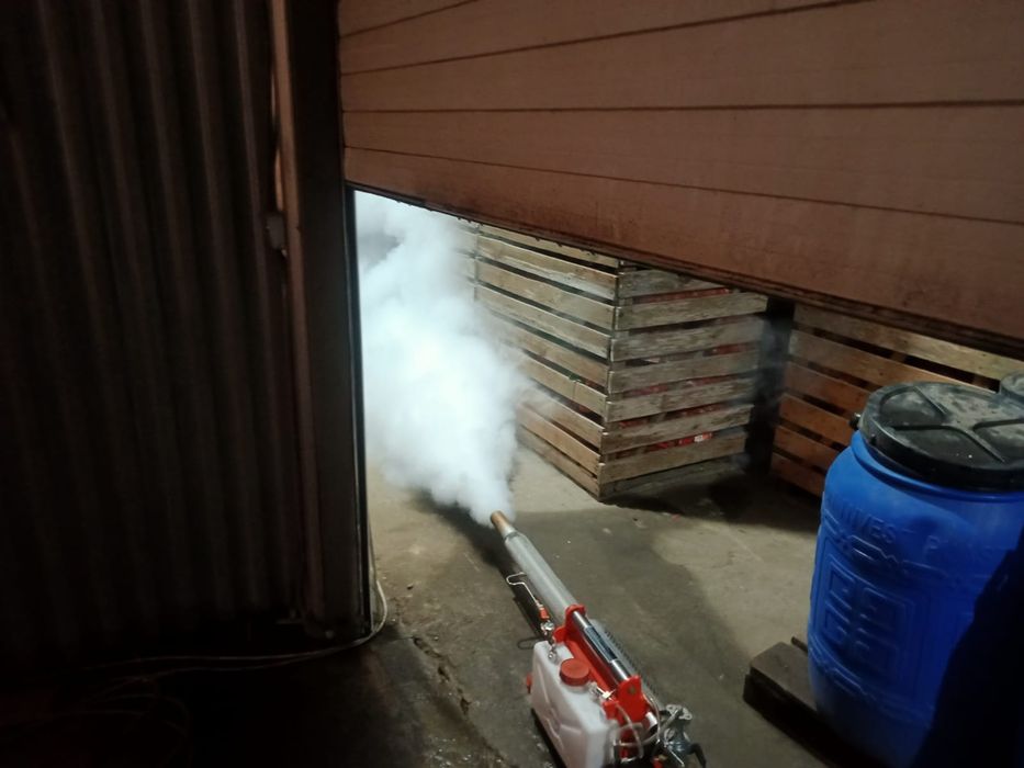 Обработка складов и овощехранилище