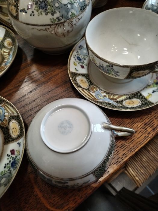 Servici de ceai porțelan japonez