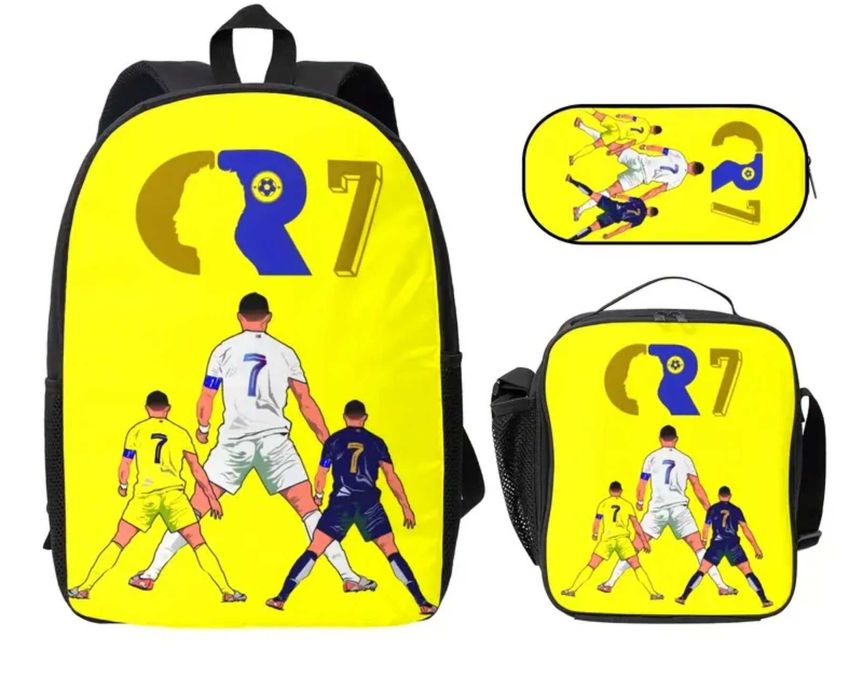 Раница Ямин Ямал YAMAL ФУТБОЛЕН комплект несесер с чантичка Барселона