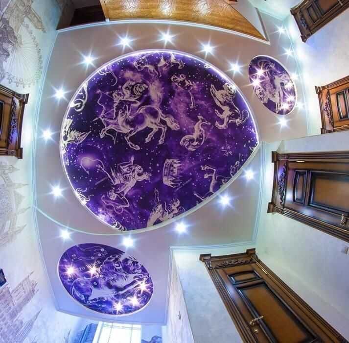 Матовые  Глянцевые Натяжные Потолки с фото для Натяжных  Акция