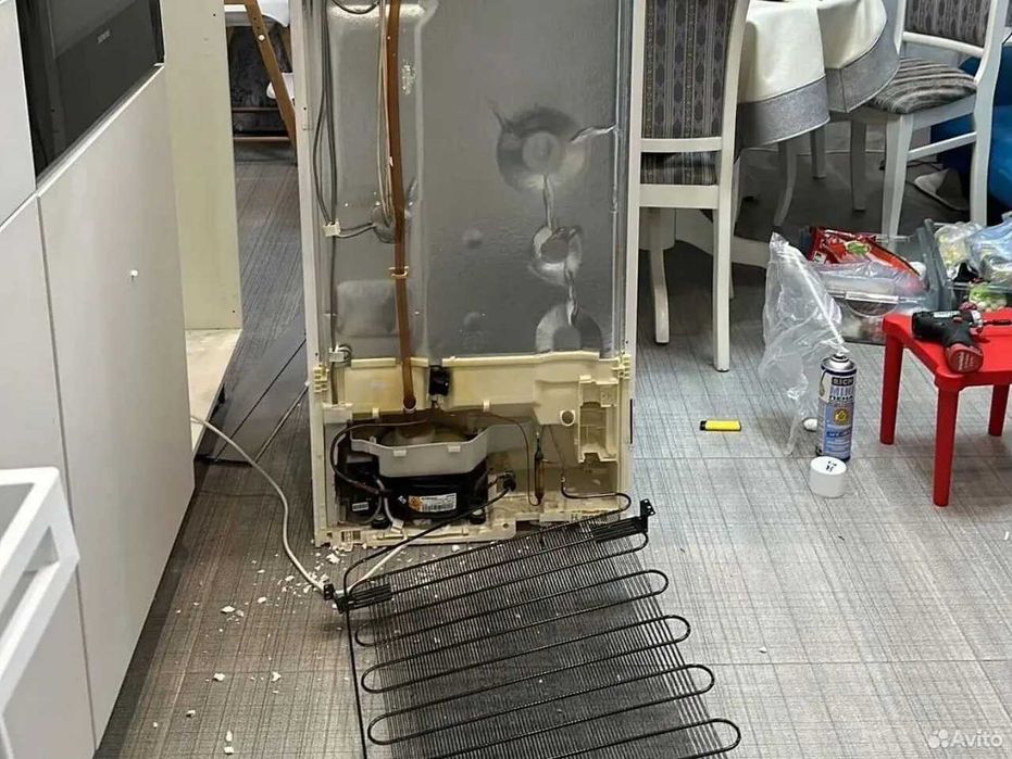 Ремонт холодильников. Заправка фреоном