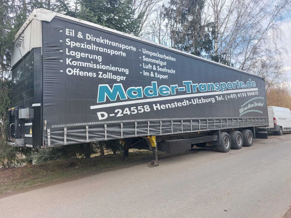 Remorca Schmitz Varios Mega stalpi extensibili