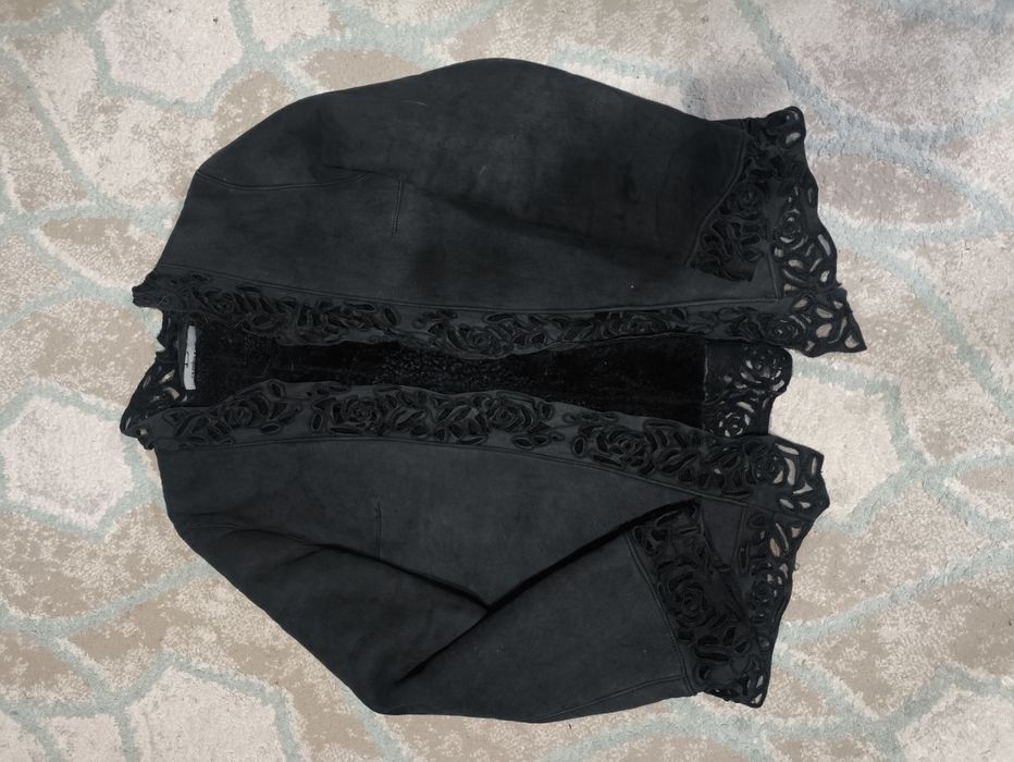 Натуральная дублёнка эксклюзивного дизайна