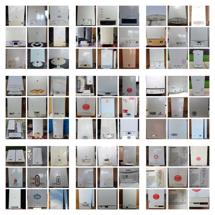 Depozit piese s.h. pentru  centrale termice marci /modele diferite.