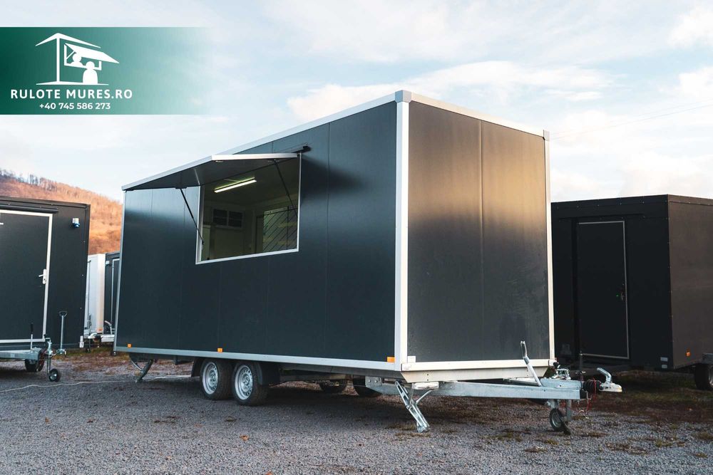 Rulote comerciale 6m ,FAST FOOD, STREET FOOD, FOOD TRUCK !!