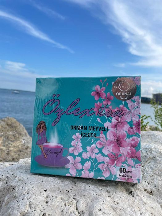 Ceai de slabit detox Ozlex Tea turcesc - cu aroma de fructe de padure