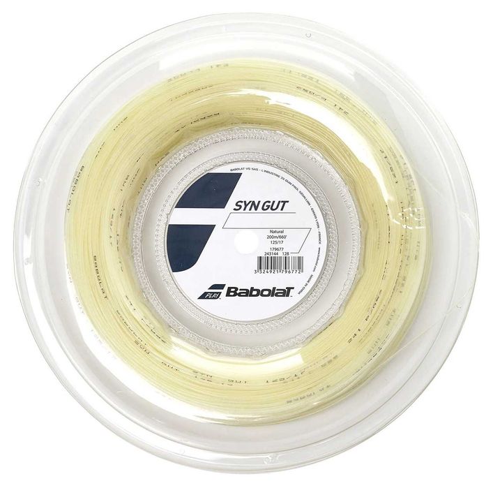 Racordaj de tenis Babolat Synthetic Gut 17/ 1.25 mm (Syn Gut)
