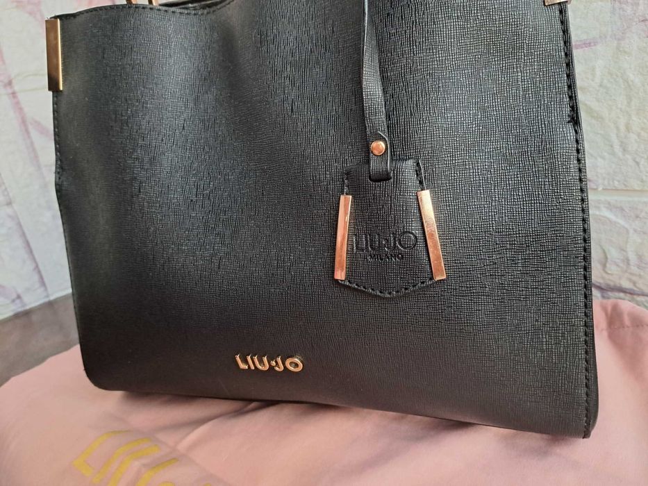 дамска чанта Liu Jo,черна чанта,лио джо