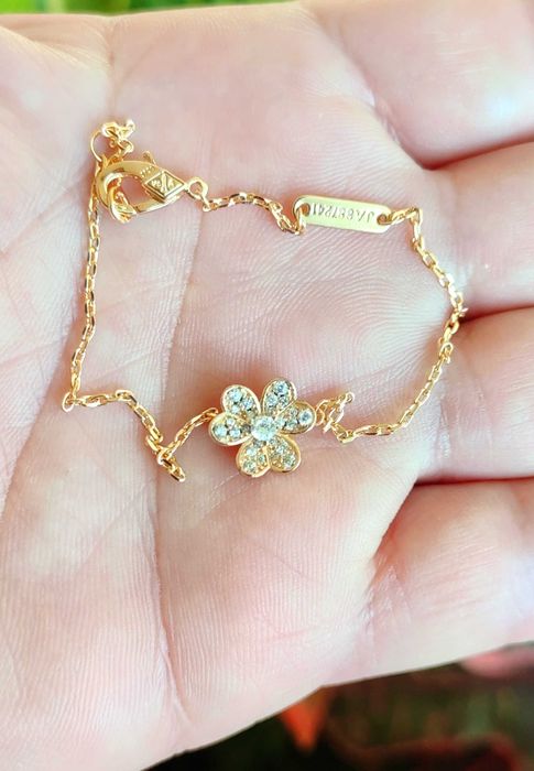 Дамска гривна Van Cleef & Arpels модел Frivole, гривна от розово злато