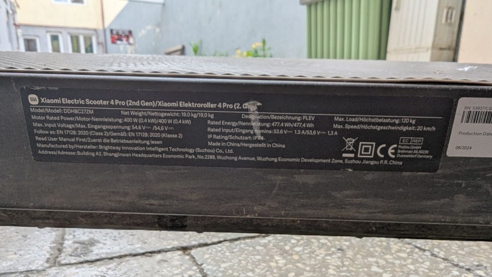 Trotineta electrica Xiaomi electric scooter 4 PRO Gen 2