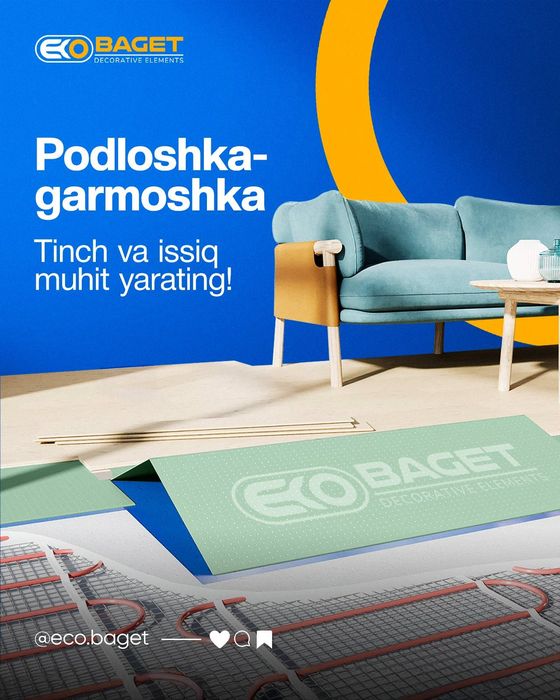 Podloshka padloshka tarket uchun penoplex