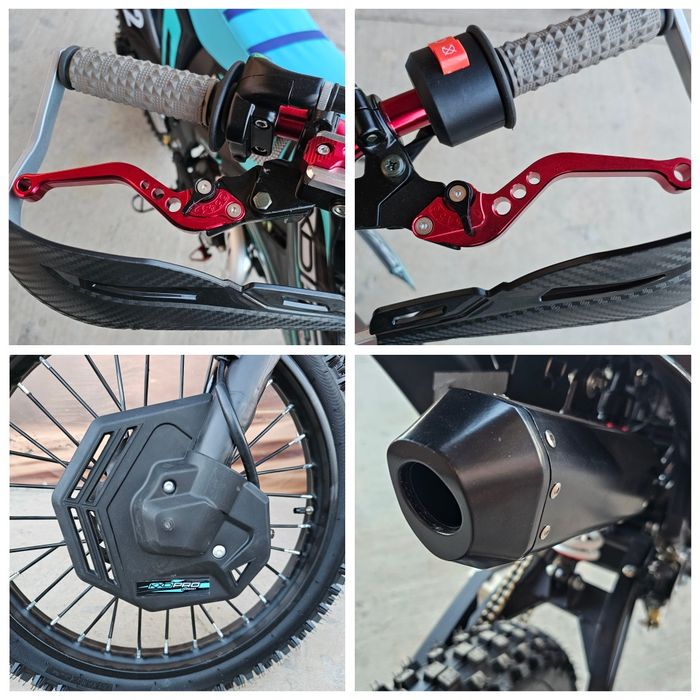 Motocicleta Cross KXD Pro Cobra 140cc 19/16 cu bord digital sau fără
