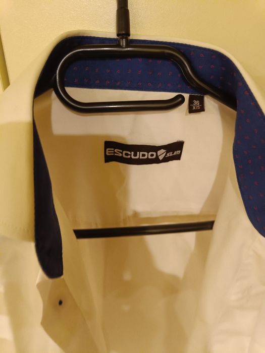 Cămașa băieți slim alba mărimea 36