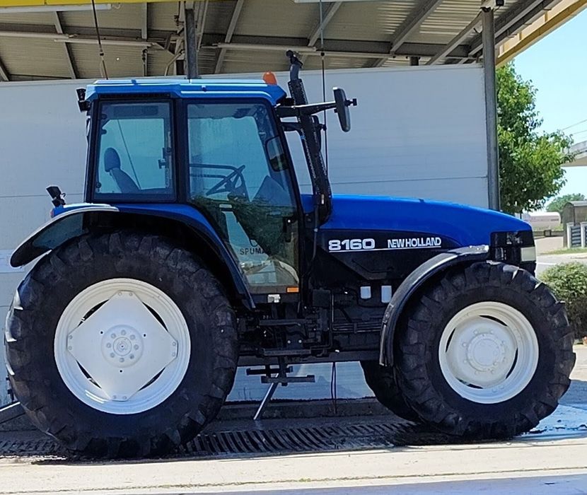 New Holland 100 cp cu plug  Lemken și grapă Lely