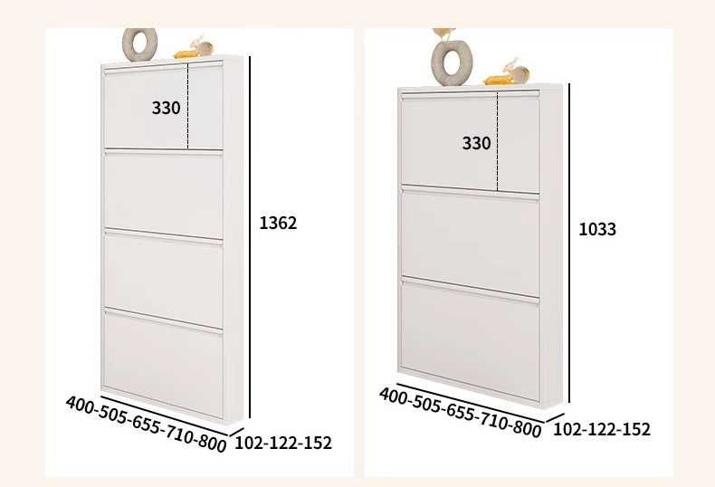 Тонкий обувной шкаф

За дверь — идеально

Всего 15 см

Прочная сталь