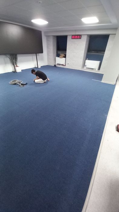 Установка ковролин