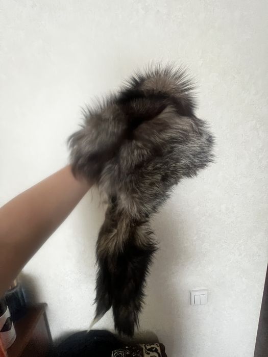 Шуба из чернобурки