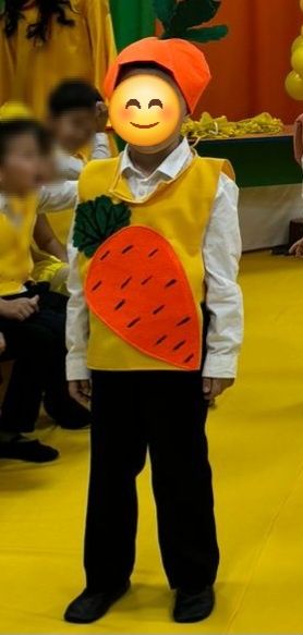 Прокат костюма морковь.