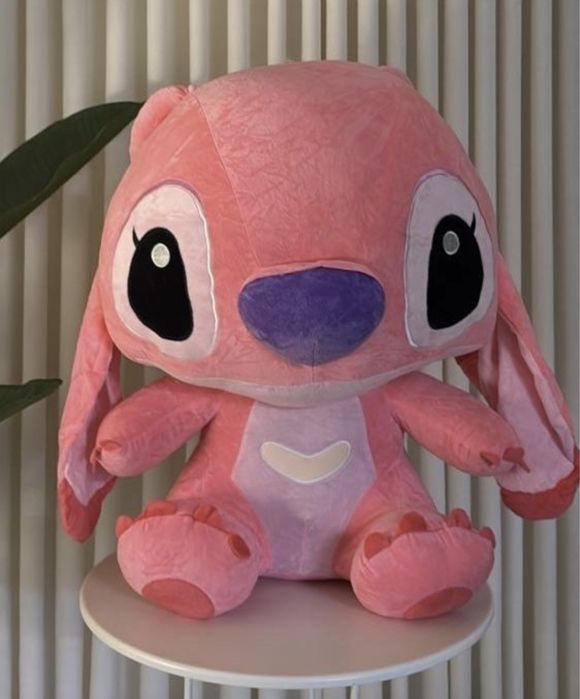 Гигантски Плюшен Стич 100см/90см /Плюшени играчки Стич розов/син Stitc