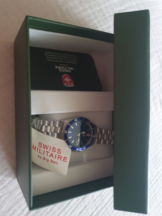 Ceas Swiss Militaire by Big Ben NOU, unisex, reducere 50%
