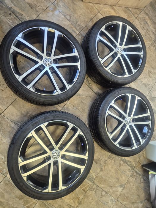 Оригинални джанти 18 цола  с гуми Vw Golf 7 5X112 57.1 7.5x 18ET49