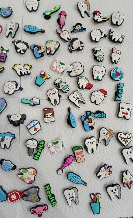 Джибитсы медицинский набор стоматолог дантист зуб врач зубной 3D