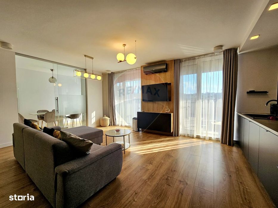 Deasupra tuturor! Penthouse cu 3 camere de închiriat în zona Brancusi
