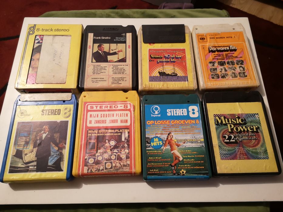 Casete 8 Track cas/mag