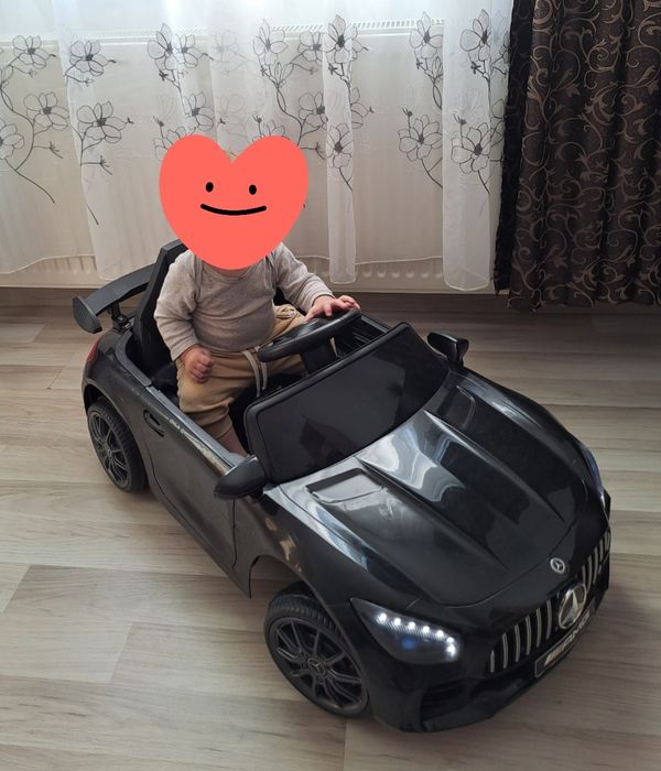 Masina electrica pentru copii 2-6 ani,cu telecomanda,masinuta Mercedes