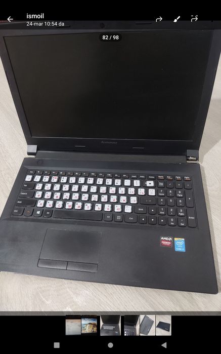 lenovo noutbuk xolati norm