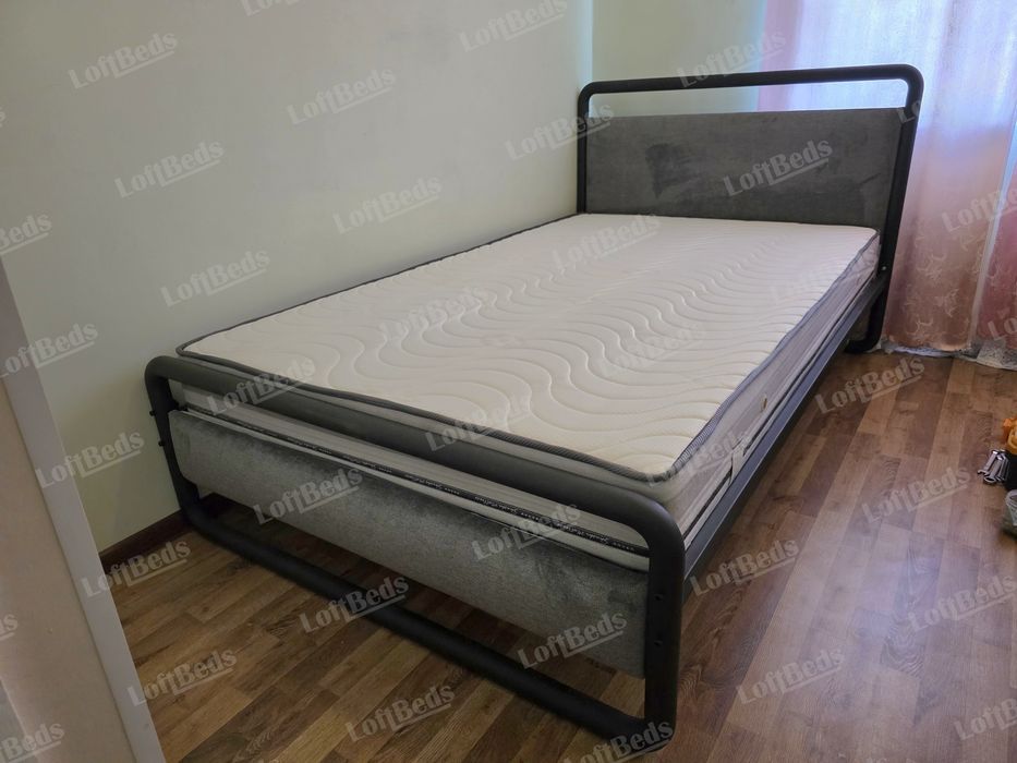 Двуспальная и односпальная кровать с матрасом или без Матраса