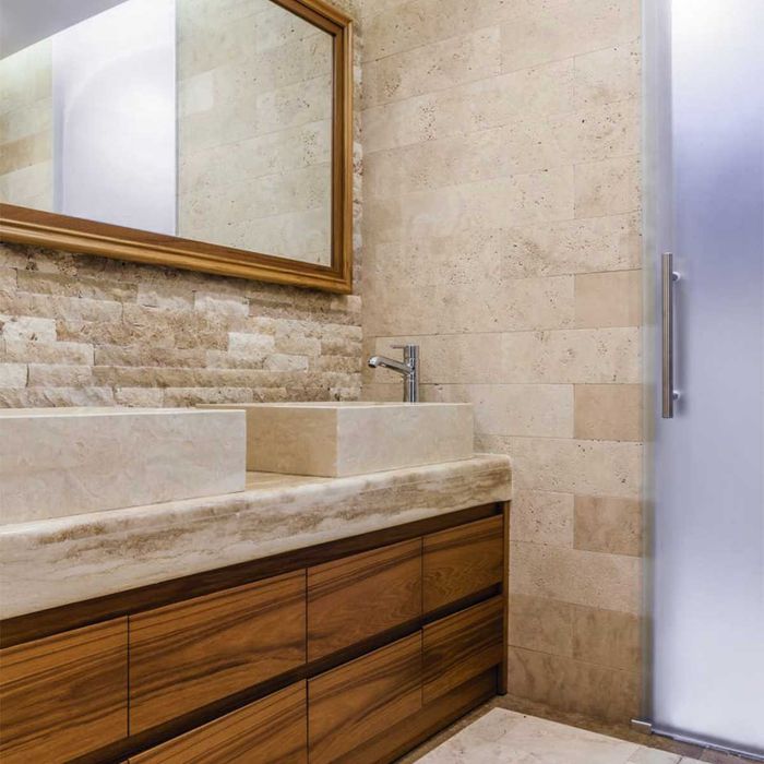 Placaj Travertin Light periat lungimi libere 10 X LL X 1