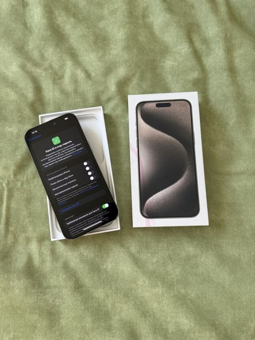 Айфон 15 Про Макс 256 ГБ iPhone 15 Pro Max 87 % АКБ ВСЕ РАБОТАЕТ