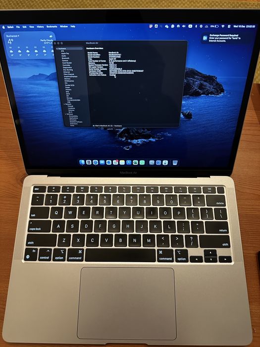 Laptop Macbook Air M1 16gb