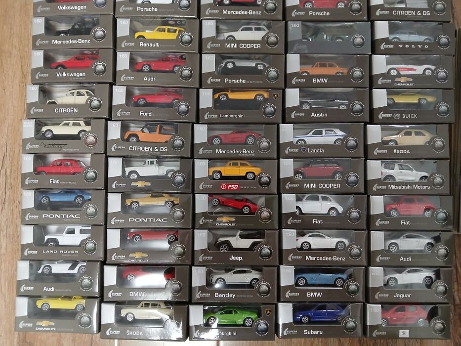 Mașini de Colecție numerele 1-60