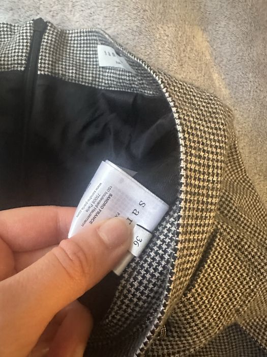 Вълнена пола панталон Sandro