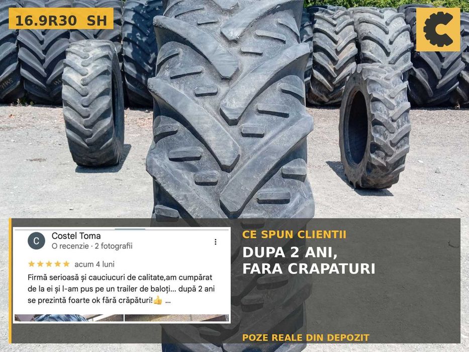 Cauciucuri 16.9R30 420/85R30 Kleber Anvelope Tractor SH