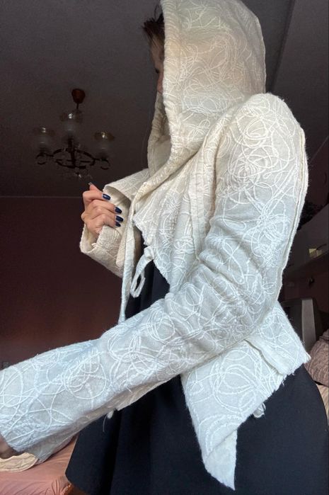 Бяло патенце с ламе