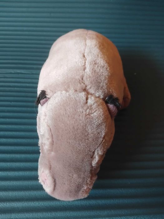 Хипопотам плюшена играчка