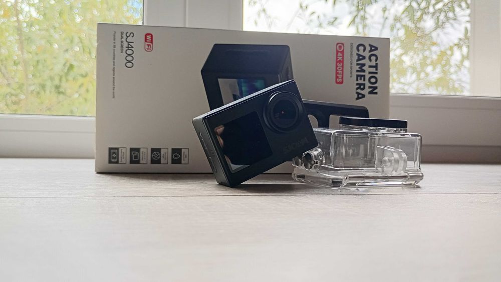 Экшен камера sjcam sj4000 dual screen