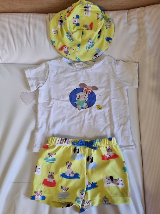 Бански костюм Mayoral от 3 части 6-9 месеца, SPF50