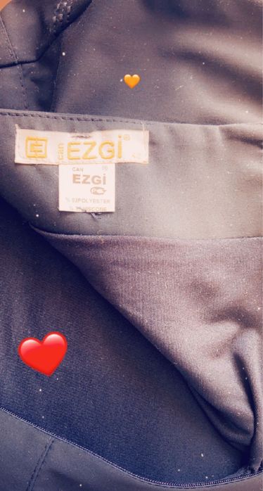 Юбка карандаш черная