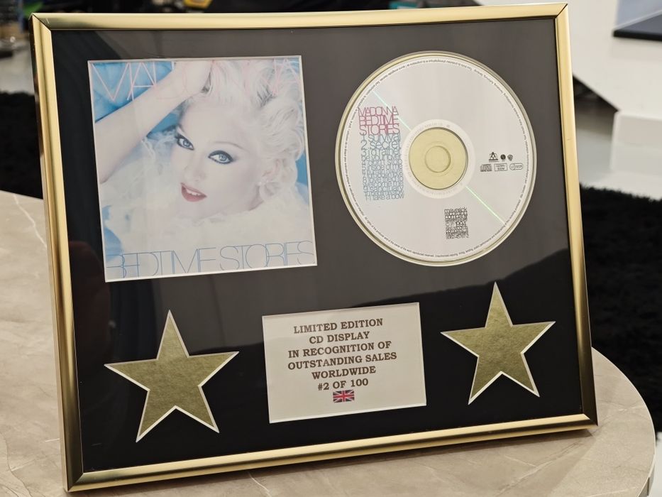 CD COLECȚIE /  Plăci comemorative Madonna LIMITED EDITI