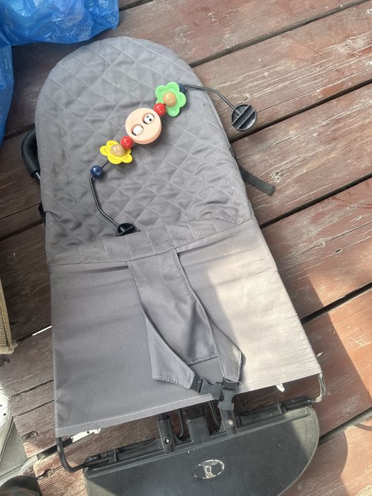 Шезлонг детский от 2 месяцев, материал и металл